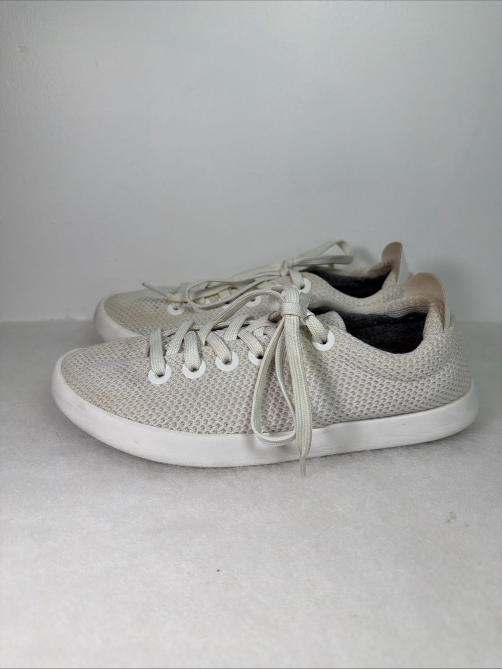 Allbirds Tree Piper Women’s Casual Mesh Athletic Sneakers White Sz 9 Comfort